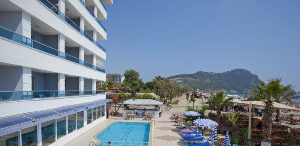 Azak Beach Hotel Alanya Exterior photo