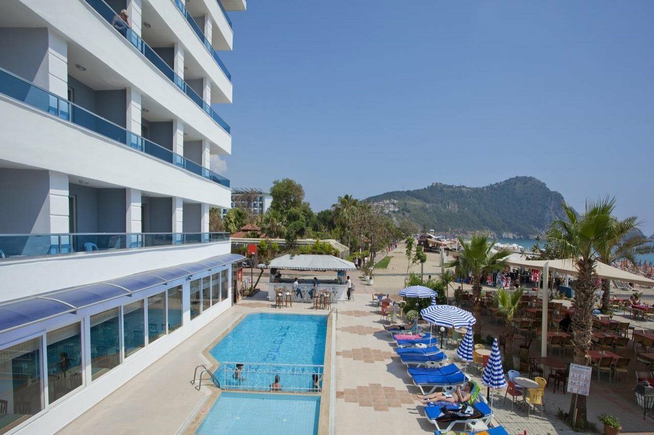 Azak Beach Hotel Alanya Exterior photo